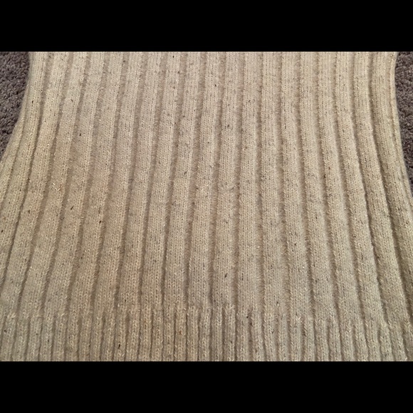 Mystree Cream Sweater with Vertical Stripes, Women’s Medium - Picture 11 of 12